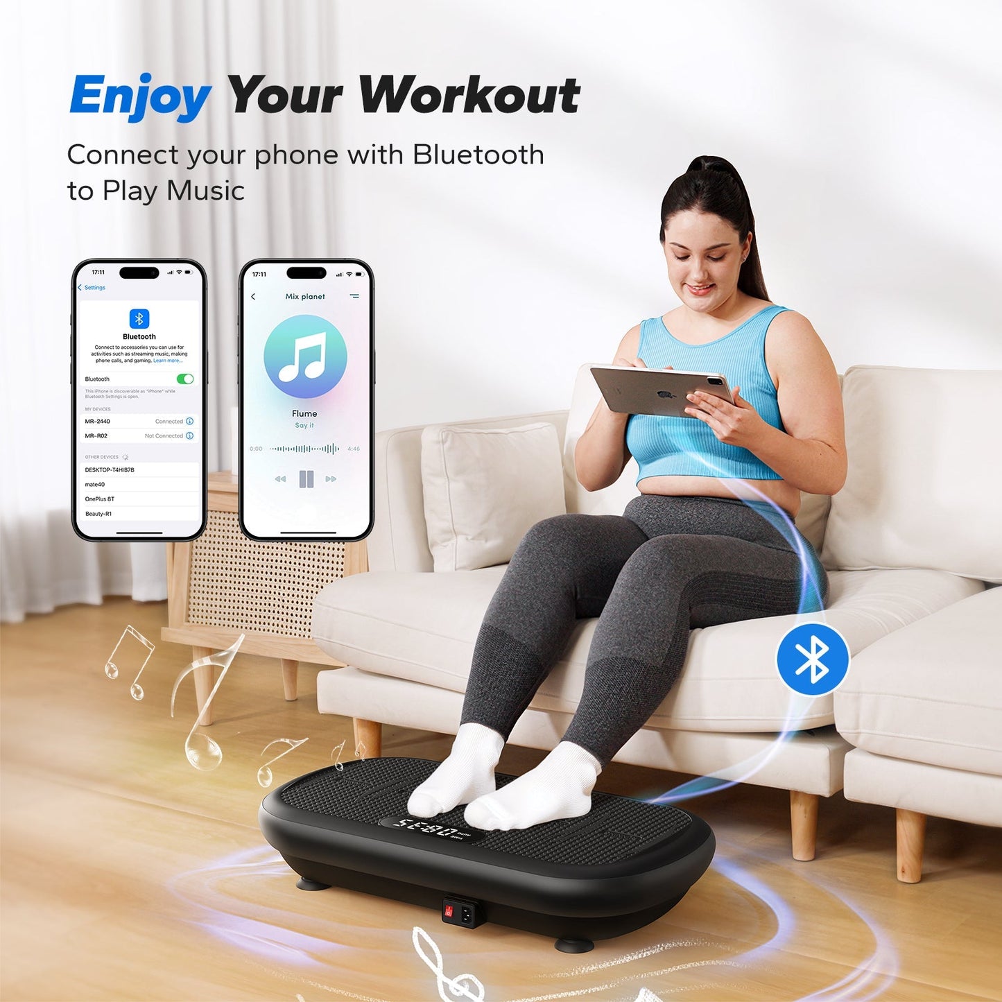 Smart Fat-Burning vibration plate